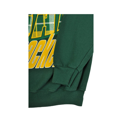 Vintage NFL Green Bay Packers Sweatshirt Green Large