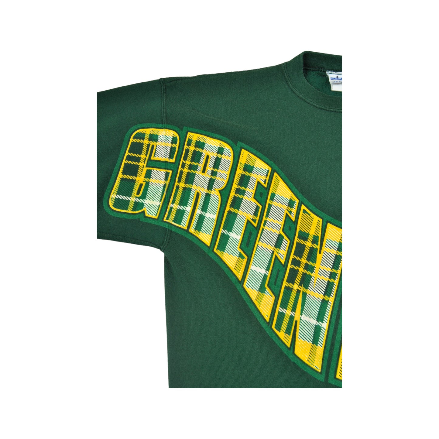 Vintage NFL Green Bay Packers Sweatshirt Green Large