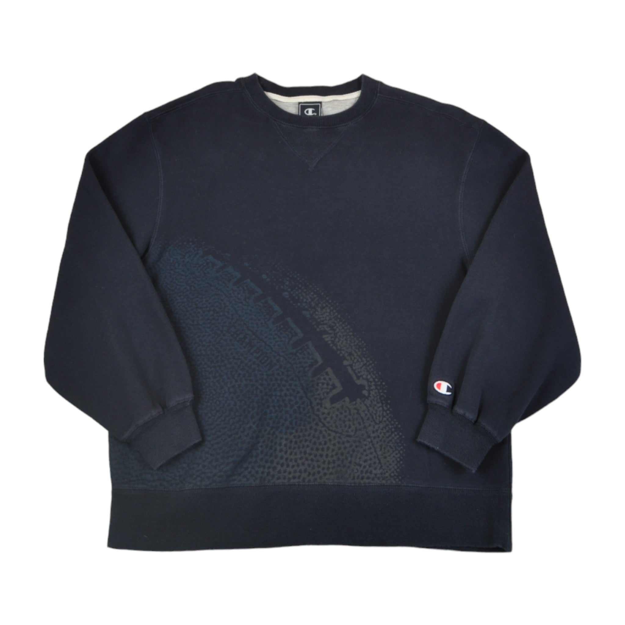 Champion sweater shop crew neck jacket